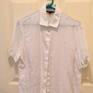 Lands' End Linen button down shirt